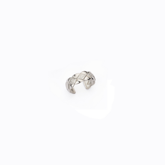 Bague BARBIERI en argent 925 et diamants
