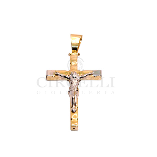 Large 18K gold cross
