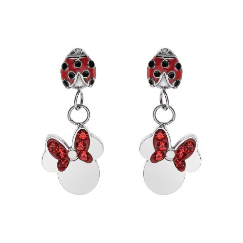 DISNEY Ladybug and Minnie Mouse Earrings
