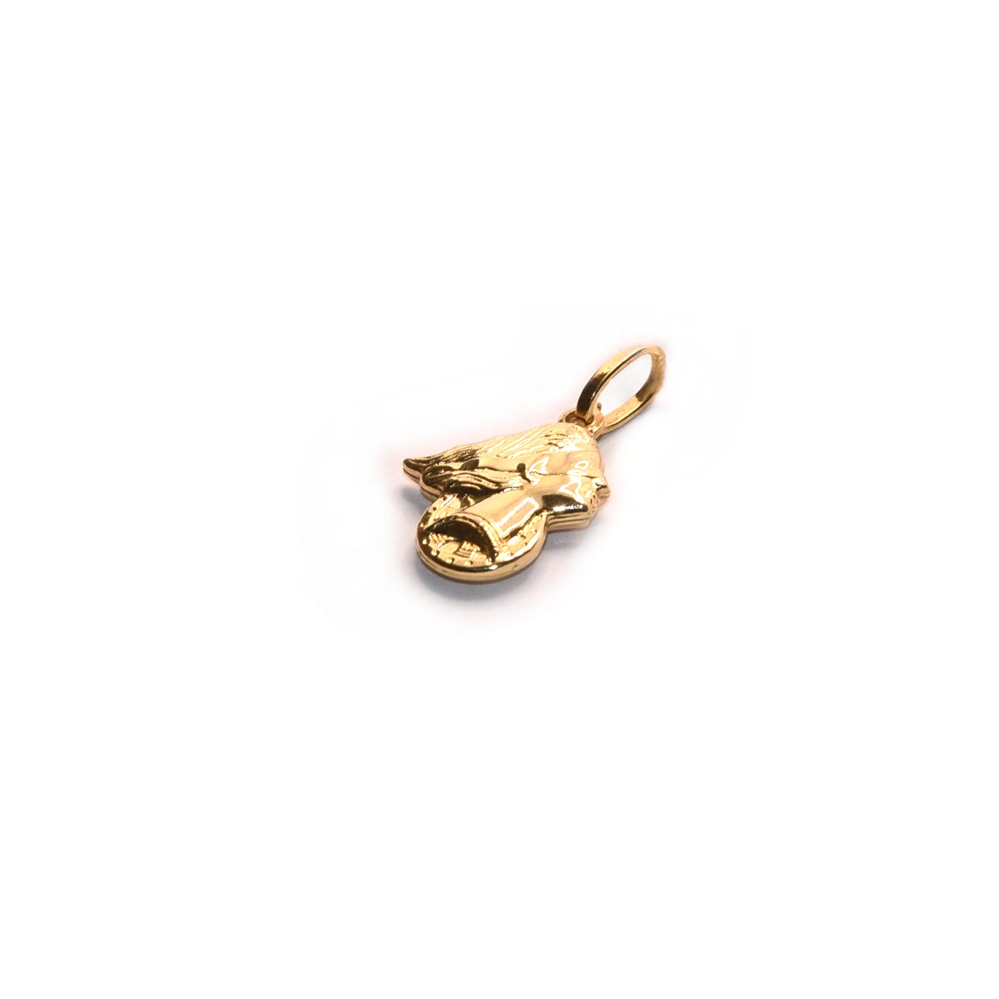 Ciondolo Dea bendata oro 18k
