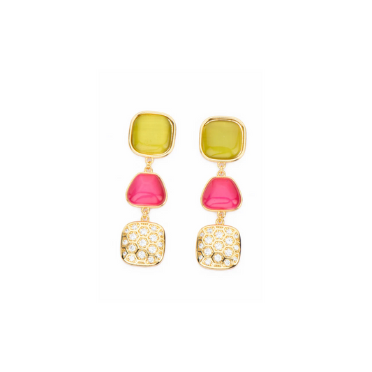 BARBIERI Honeycomb Earrings