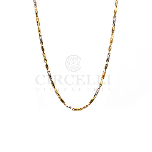 18K Two-Tone Gold Necklace