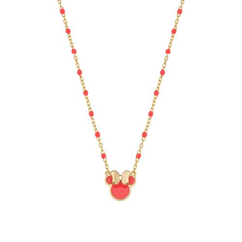 Minnie Mouse gold DISNEY necklace
