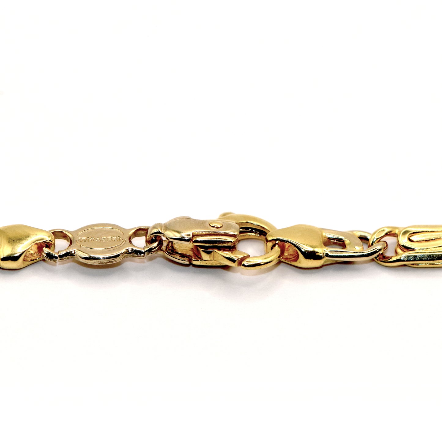 Collana bicolore oro 18k