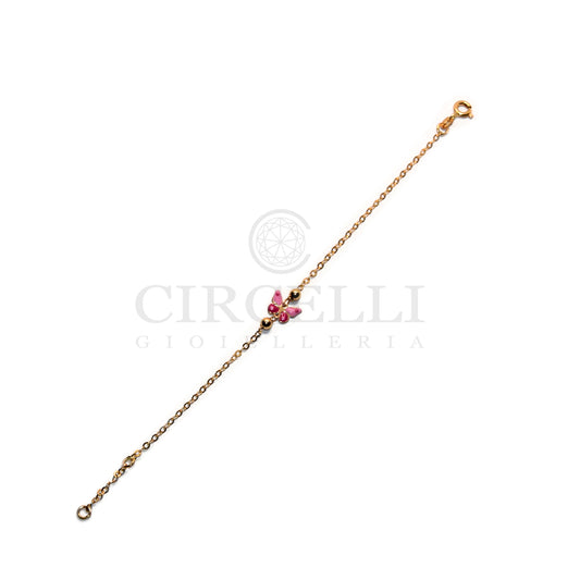 Bracciale farfalla oro 18 carati