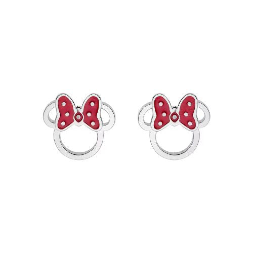 Disney Minnie Mouse Red Bow Earrings