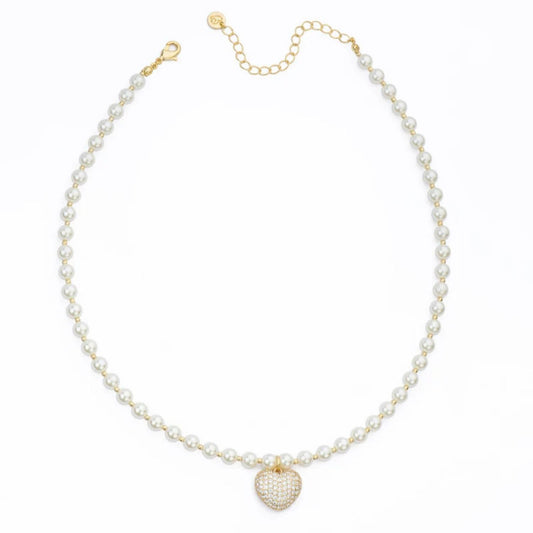 Pretty Heart BARBIERI Necklace