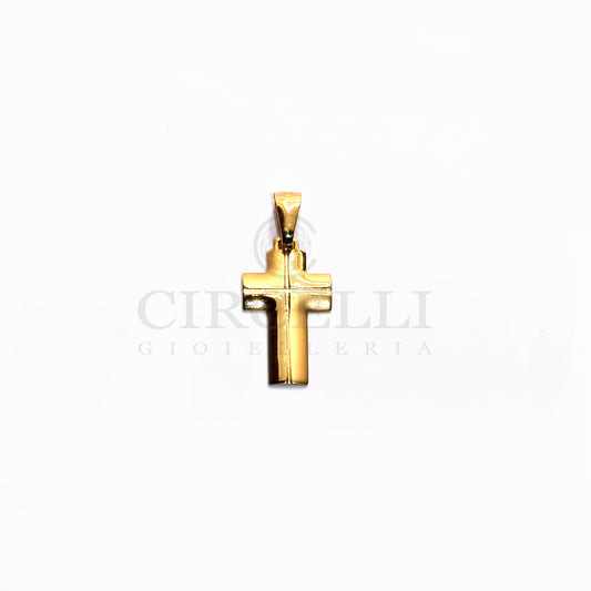 18-karat gold cross