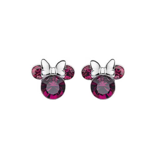 DISNEY fuchsia Minnie earrings