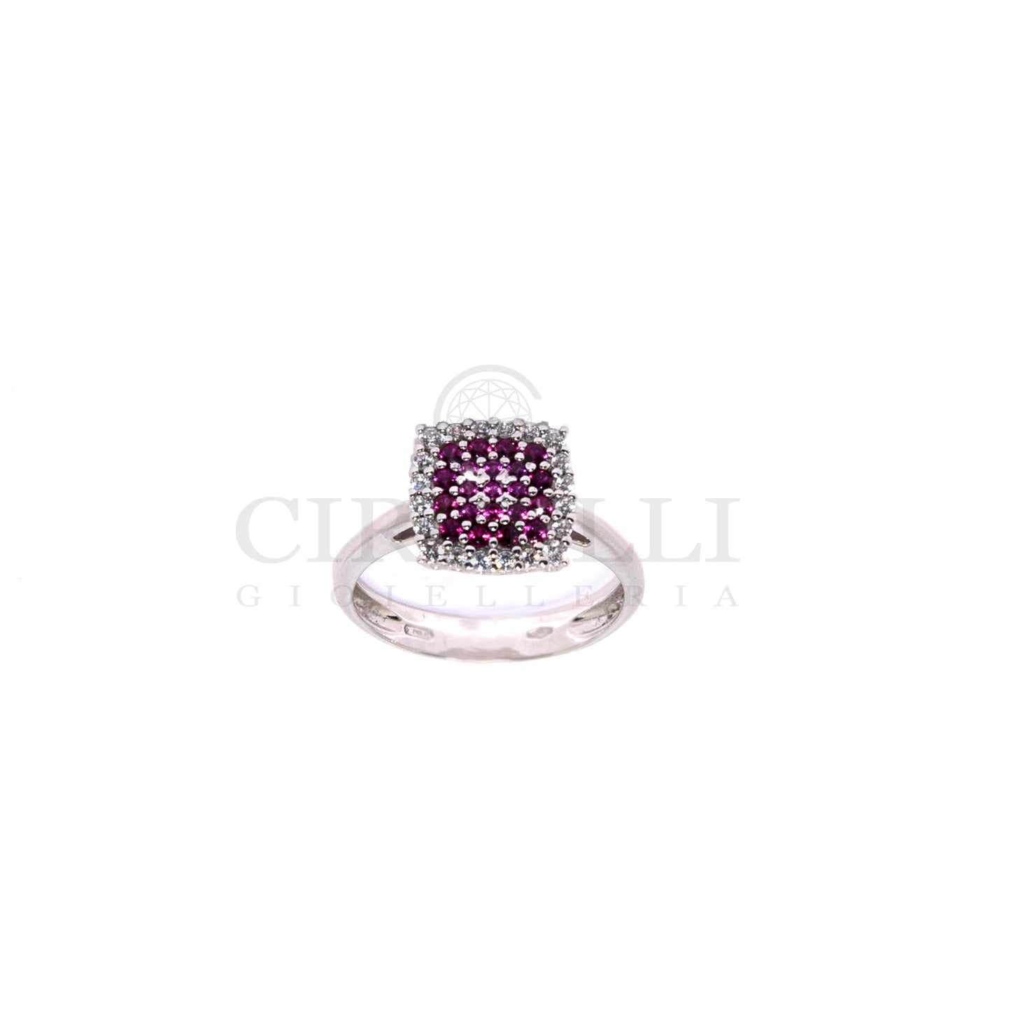 anello oro bianco 18k