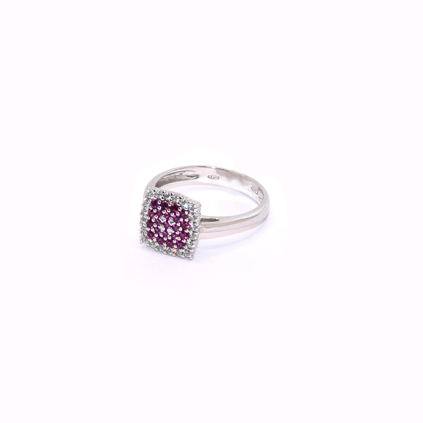 anello oro bianco 18k