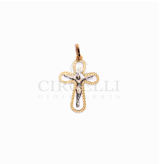 18-karat gold cross