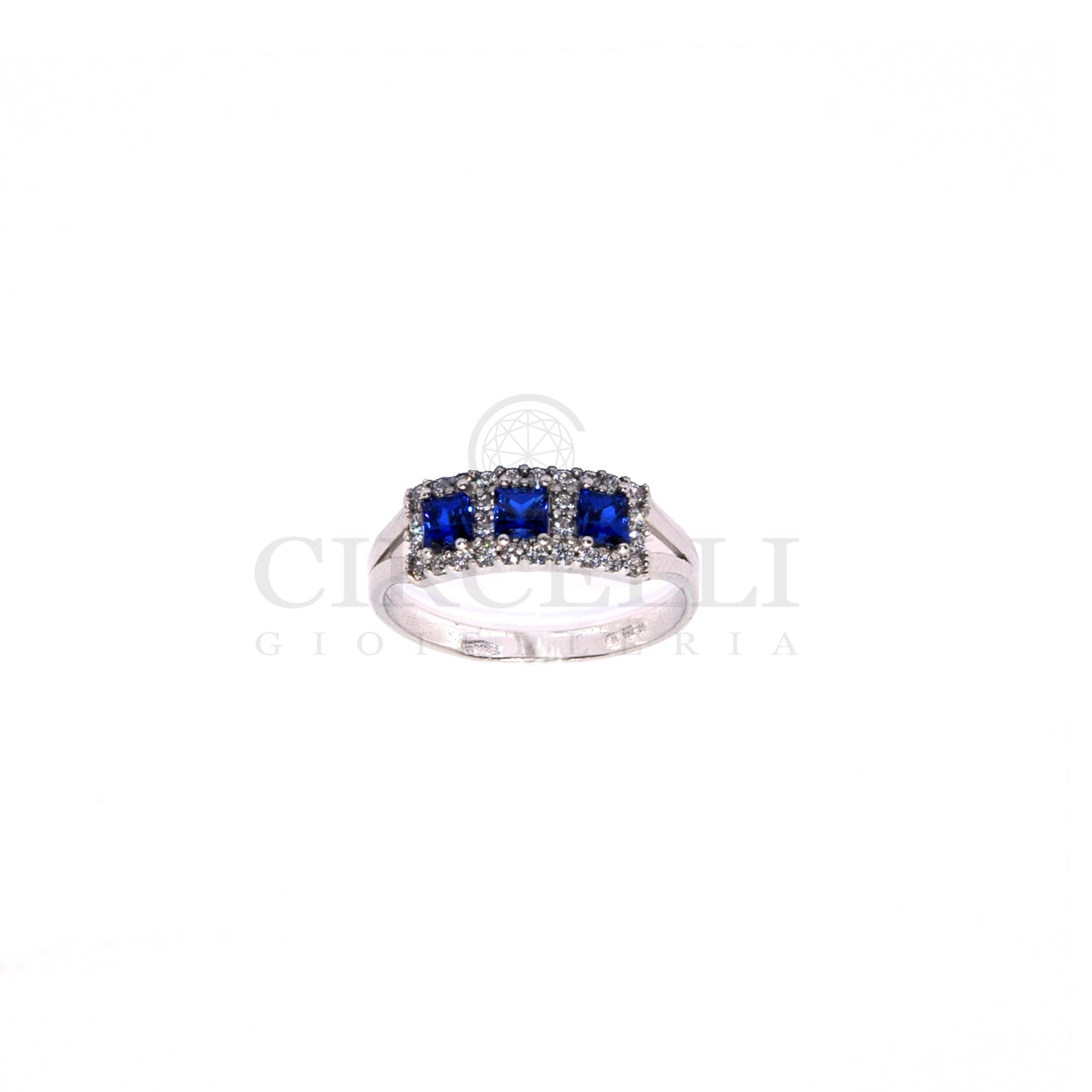 anello oro bianco 18k