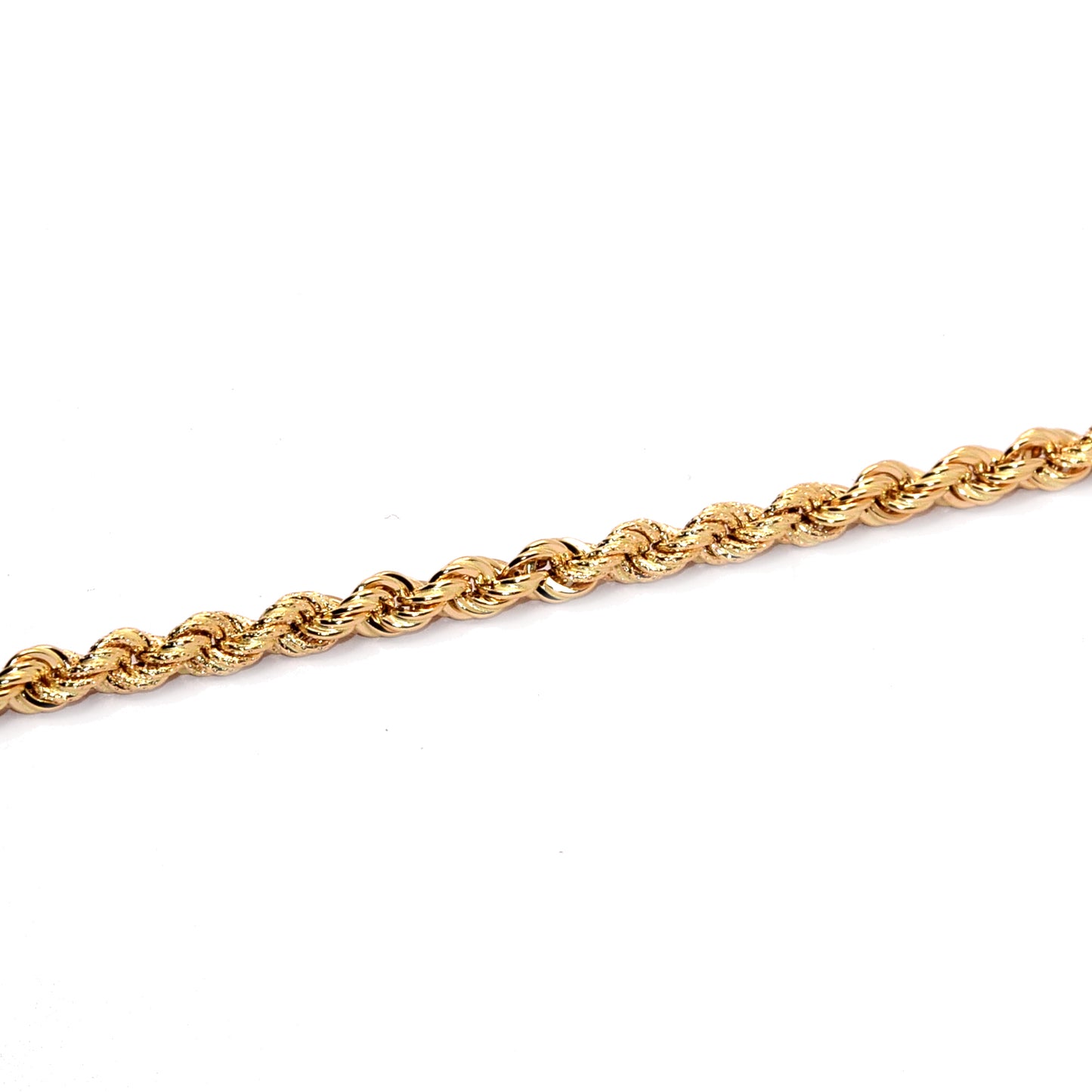 Bracciale corda 5° misura oro 18k