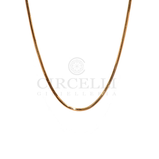 18K Gold Mouse Tail Necklace