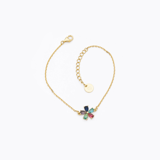 Bracciale fiore argento 925 BARBIERI