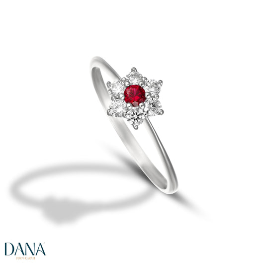 Anello da Donna Collezione Flora DANA L'OR 9 CARATI