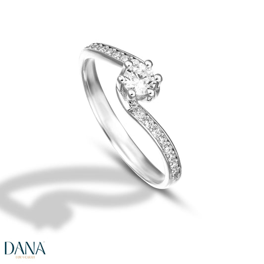 Bague pour femme Collection Harmonia - Modèle Trilogy DANA L'OR 9 CARATS