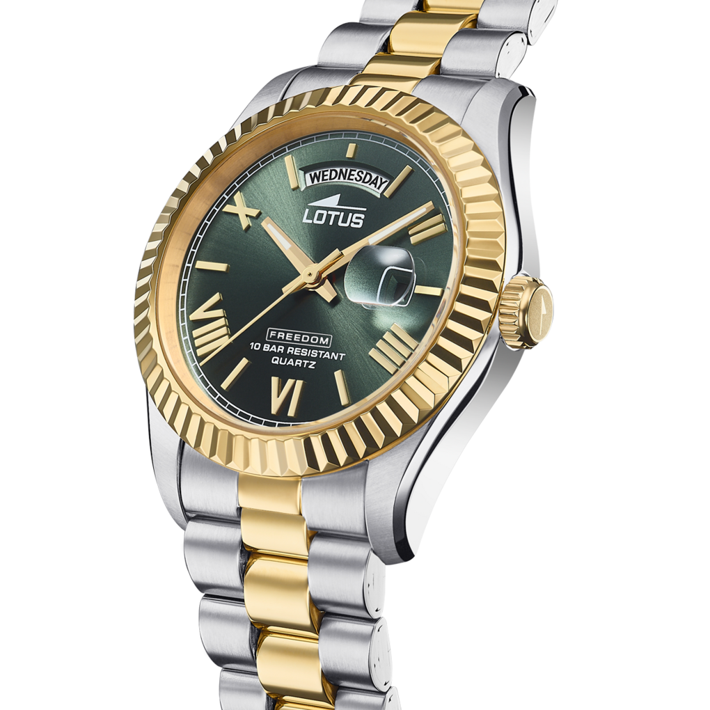 OROLOGIO LOTUS BICOLORE FREEDOM UOMO