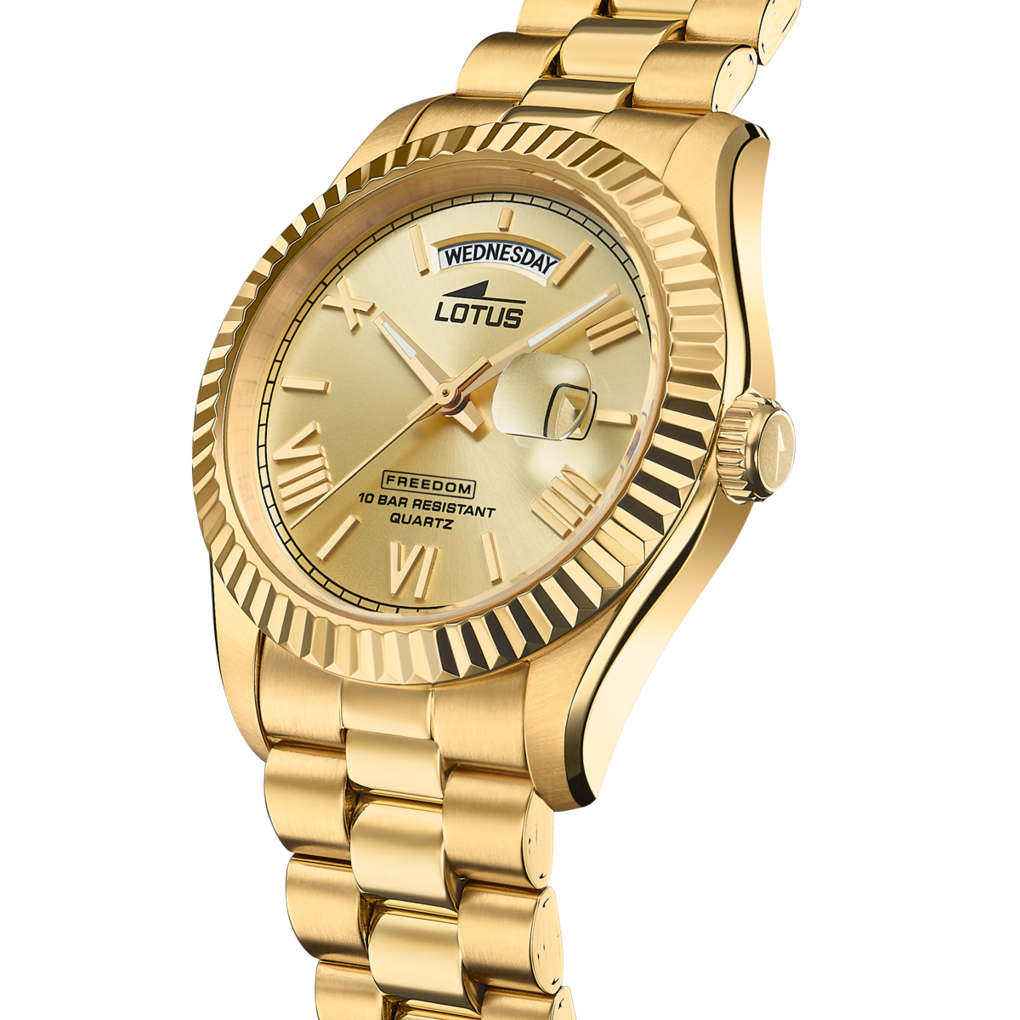 OROLOGIO LOTUS FREEDOM ORO UOMO
