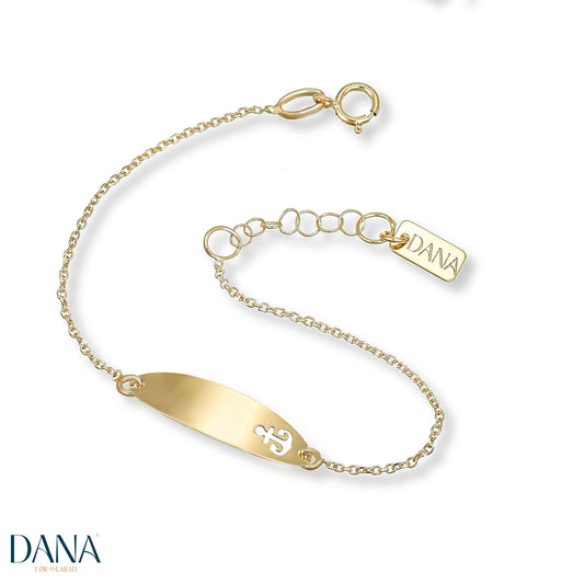 Bracelet bébé en or 9 carats DANA L'OR 9 CARATS