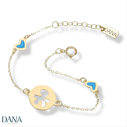 DANA L'OR 9 CARATI 9K Gold Baby Bracelet