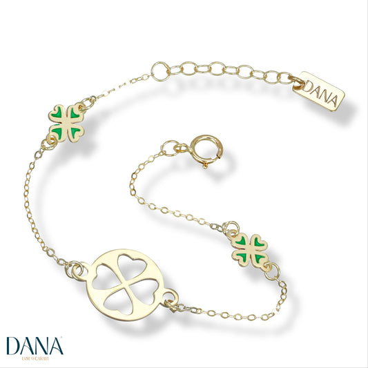 DANA L'OR 9 CARATI 9K Gold Baby Bracelet