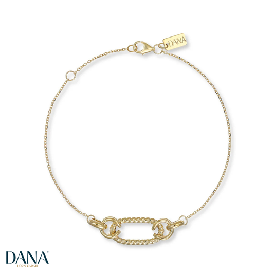 Bracciale da Donna Collezione Axis - DANA L'OR 9 CARATI
