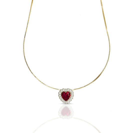 Collana da Donna Collezione Charlotte - Cuore - DANA L'OR 9 CARATI