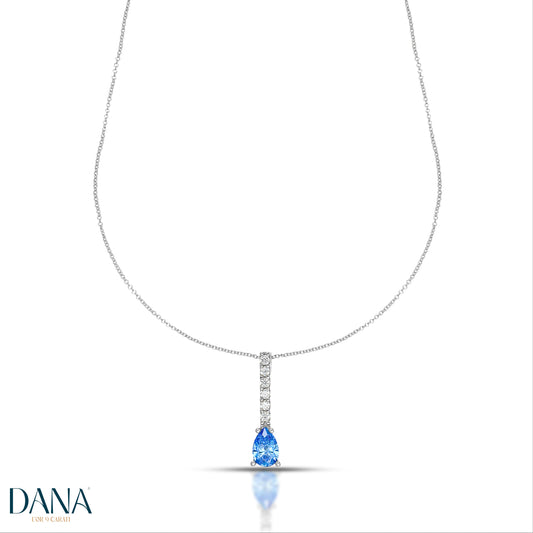 Dana L'Or 9 Carat Sparkling Stick Women's Necklace