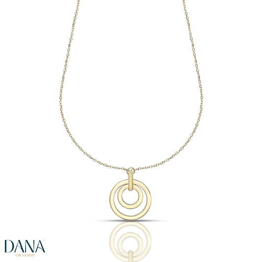 Collier créole en or 9 carats DANA L'OR 9 CARATI