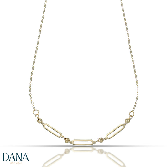 Collier Figaro en or 9 carats DANA L'OR 9 CARATI