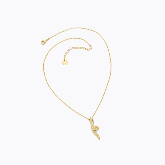 BARBIERI 925 Silver Snake Necklace