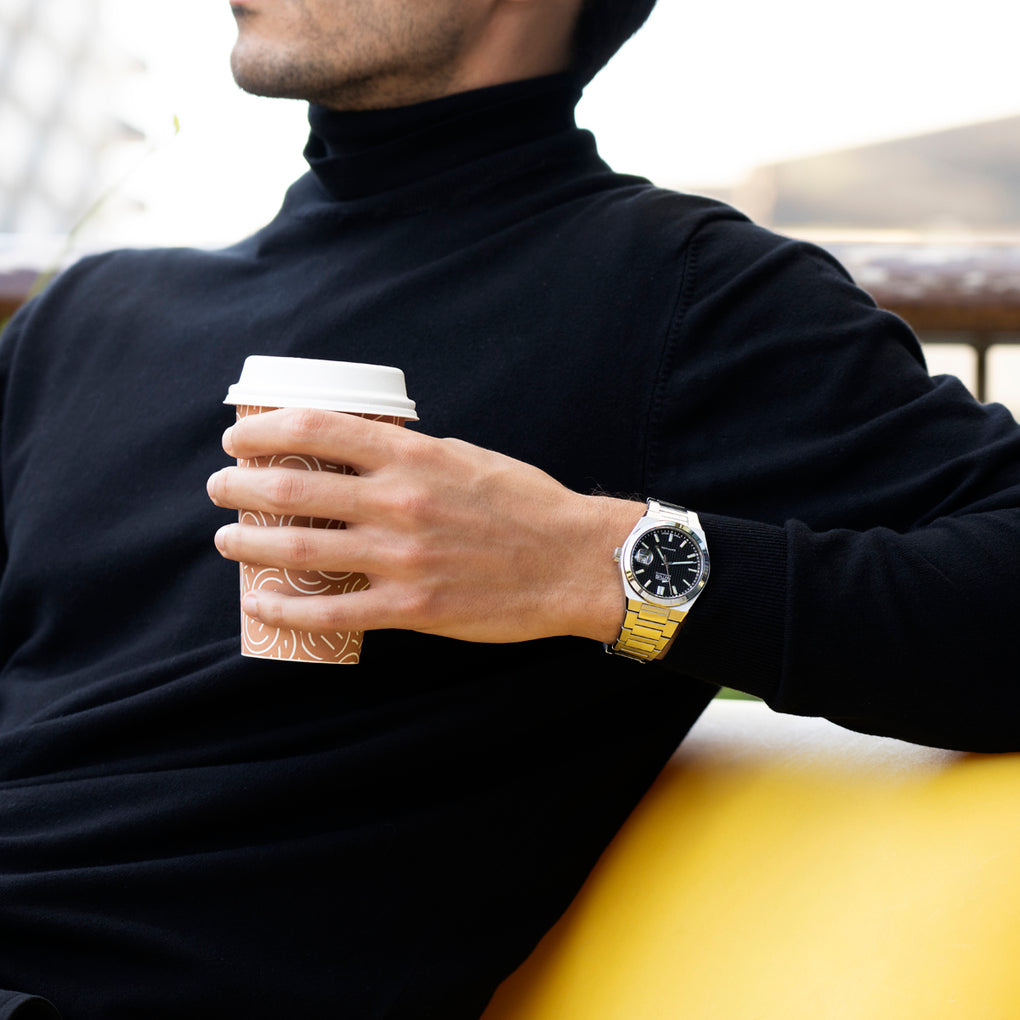 OROLOGIO LOTUS AUTOMATIC NERO UOMO
