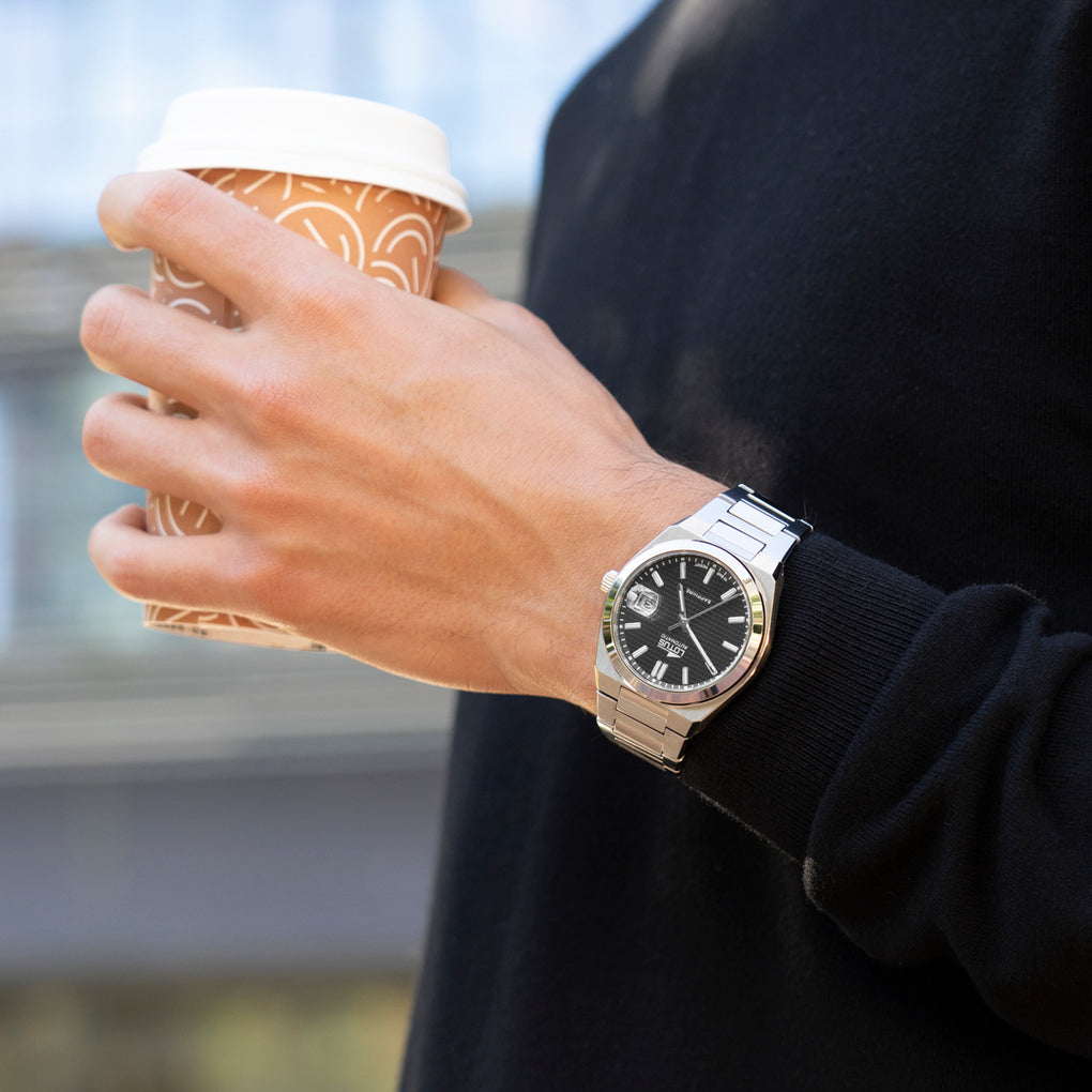 OROLOGIO LOTUS AUTOMATIC NERO UOMO