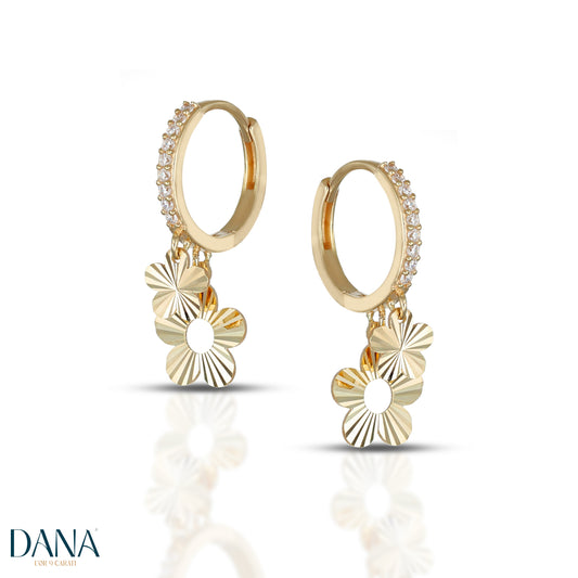 Women's Earrings from the Charlotte Collection DANA L'OR 9 CARATS