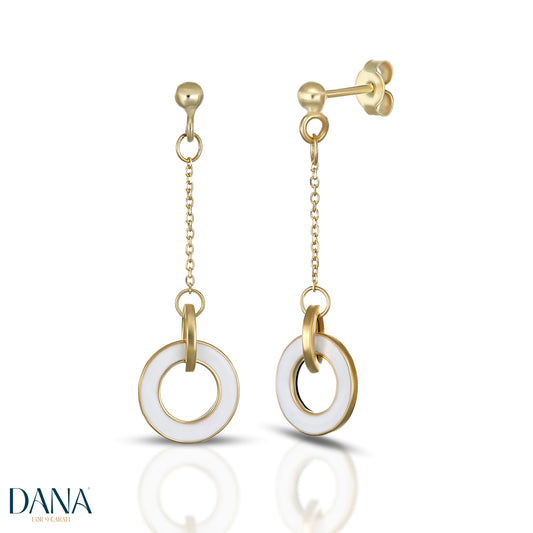 DANA L'OR 9 CARATI 9K Gold Earrings