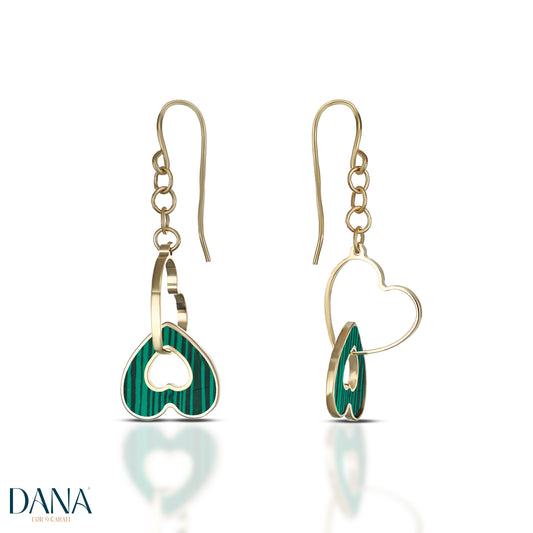 DANA L'OR 9 CARATI 9K Gold Earrings
