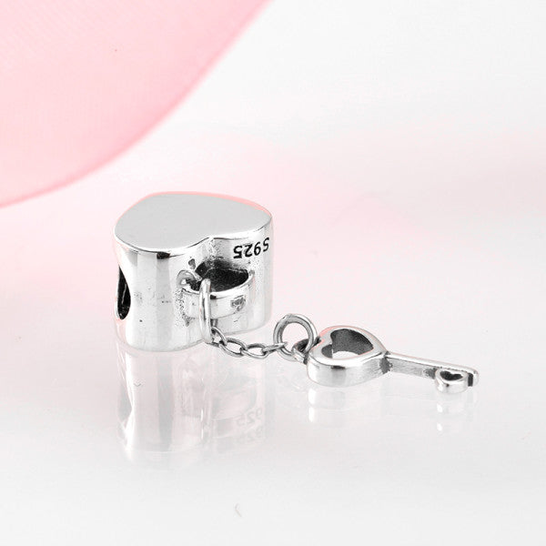 CHARM CUORE LUCCHETTO LES FOLIES