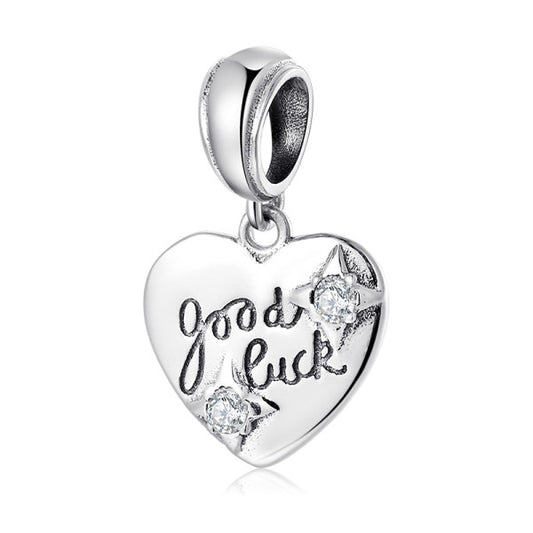 GOOD LUCK LES FOLIES HEART CHARM