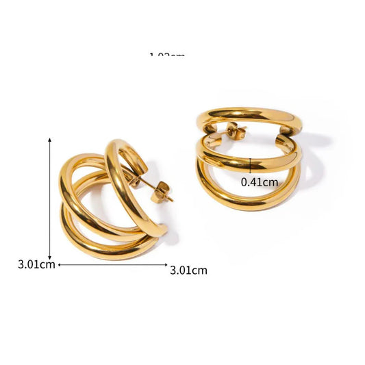 PITI MALI Steel Earrings