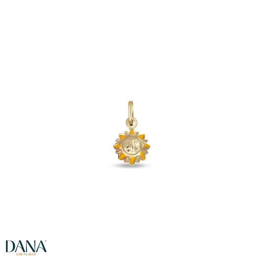 Pendente da Uomo e da Donna - Sole - DANA L'OR 9 CARATI
