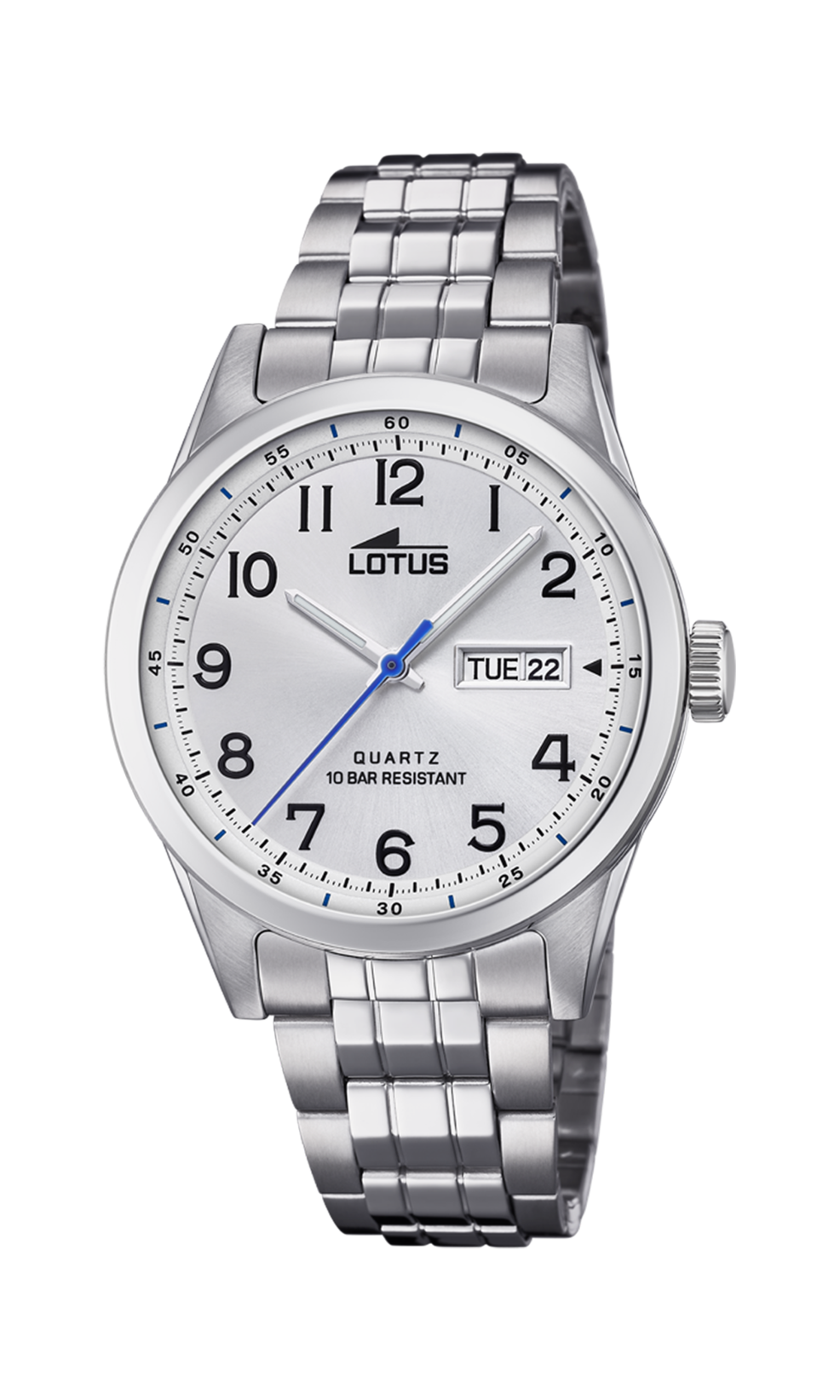 OROLOGIO LOTUS CLASSIC STEEL BIANCO