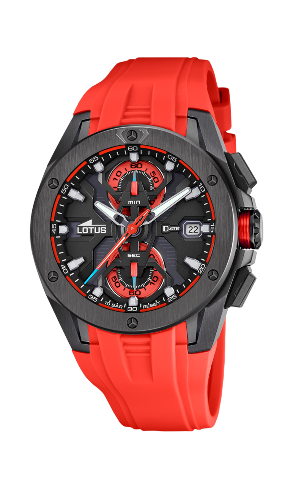 OROLOGIO LOTUS VORTEX ROSSO UOMO