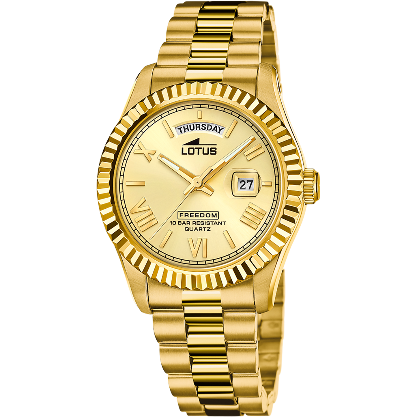 OROLOGIO LOTUS FREEDOM ORO UOMO