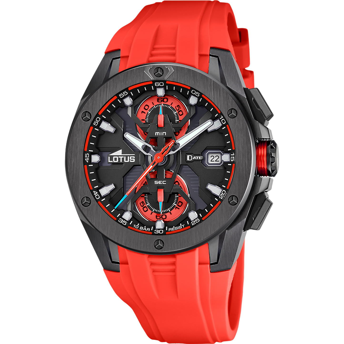 OROLOGIO LOTUS VORTEX ROSSO UOMO