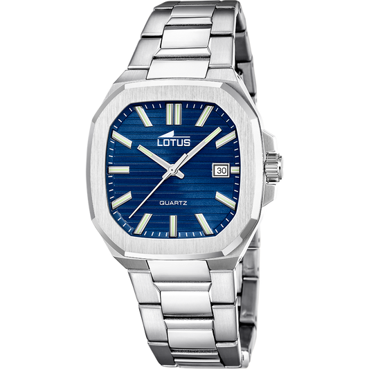 Orologio Lotus 19047/2 azzuro cinghia acciaio inossidabile, uomo