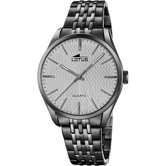Orologio Lotus Minimalist For Him 19068/1 grigio cinghia acciaio inossidabile, uomo