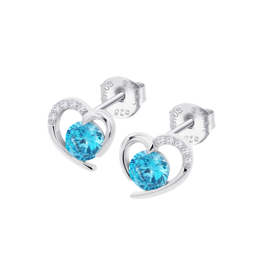 Lotus Silver Heart Earrings LP3106-4/3 Silver, Women