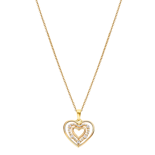 LOTUS SILVER NECKLACE LP3143-1/2SILVER, WOMEN
